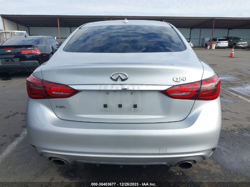 2019 Infiniti Q50 2.0T Pure VIN: JN1CV7AR3KM350001 Lot: 38403677