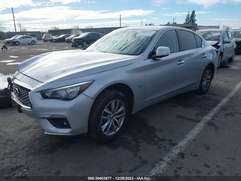 2019 Infiniti Q50 2.0T Pure VIN: JN1CV7AR3KM350001 Lot: 38403677