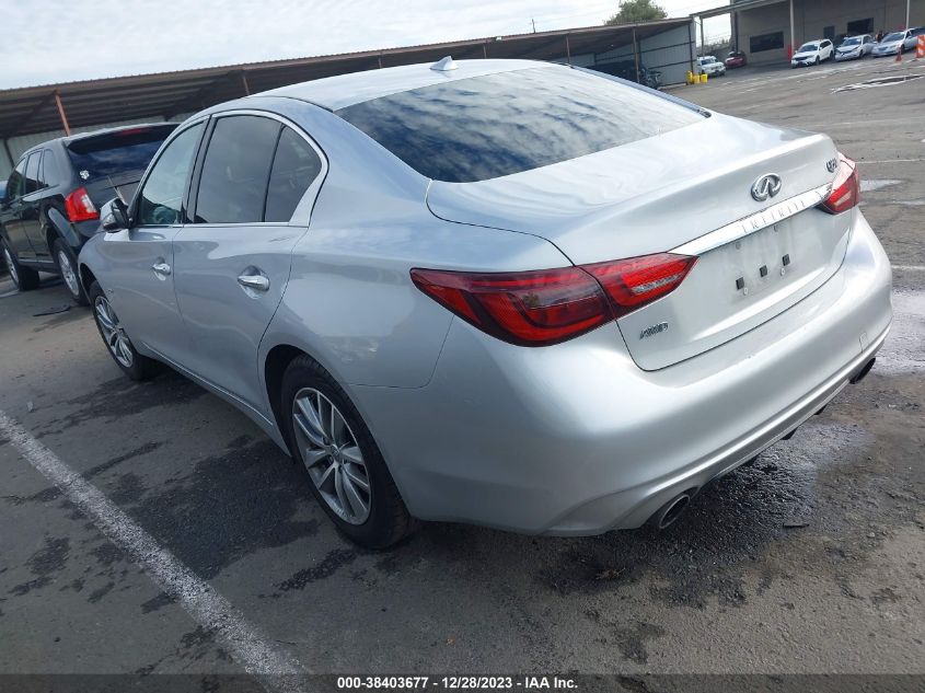 2019 Infiniti Q50 2.0T Pure VIN: JN1CV7AR3KM350001 Lot: 38403677