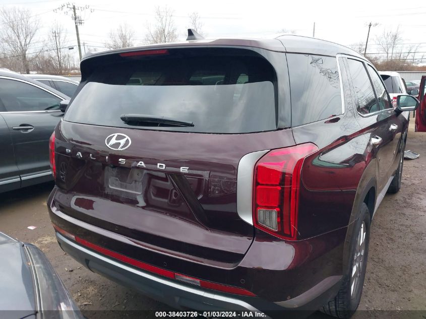 2023 Hyundai Palisade Sel VIN: KM8R24GE4PU513423 Lot: 38403726