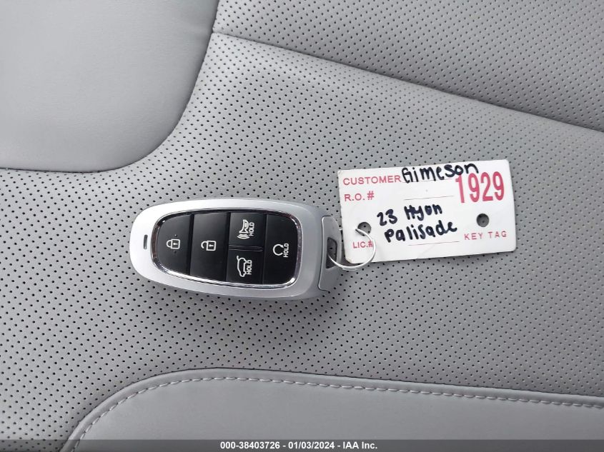 KM8R24GE4PU513423 2023 Hyundai Palisade Sel