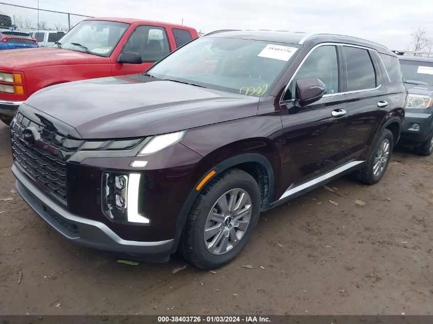 2023 Hyundai Palisade Sel VIN: KM8R24GE4PU513423 Lot: 38403726