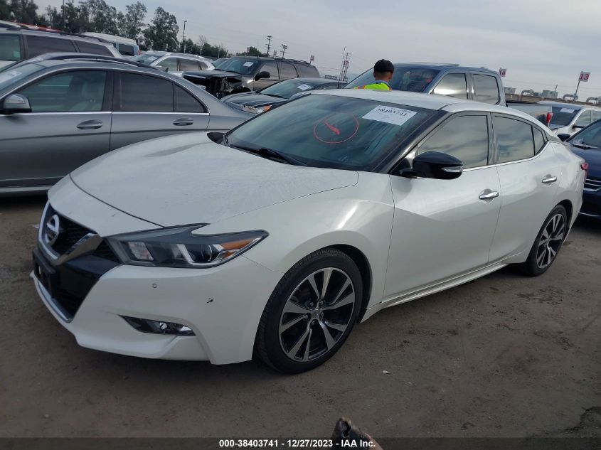 2018 Nissan Maxima 3.5 Sv VIN: 1N4AA6AP5JC375985 Lot: 38403741