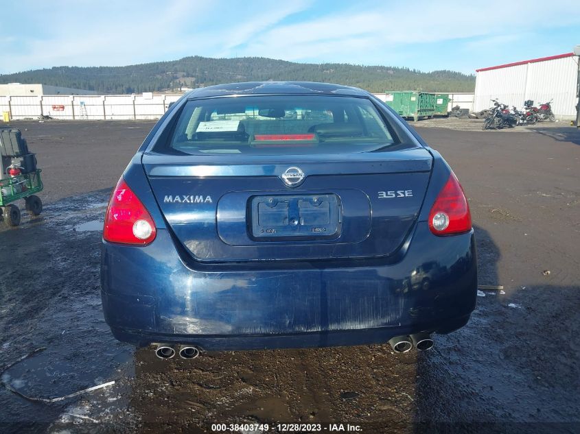 2004 Nissan Maxima 3.5 Se VIN: 1N4BA41E24C869376 Lot: 38403749