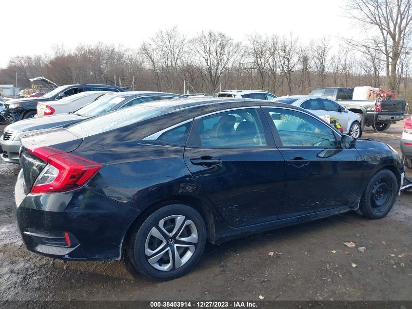 2016 Honda Civic Lx VIN: 19XFC2F57GE018674 Lot: 38403914