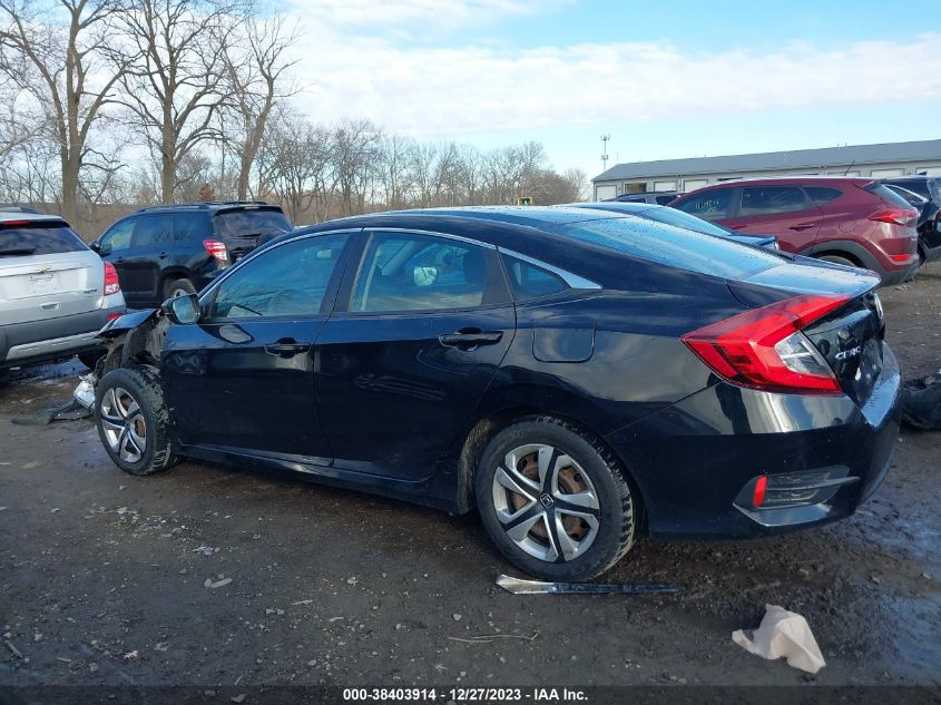 2016 Honda Civic Lx VIN: 19XFC2F57GE018674 Lot: 38403914