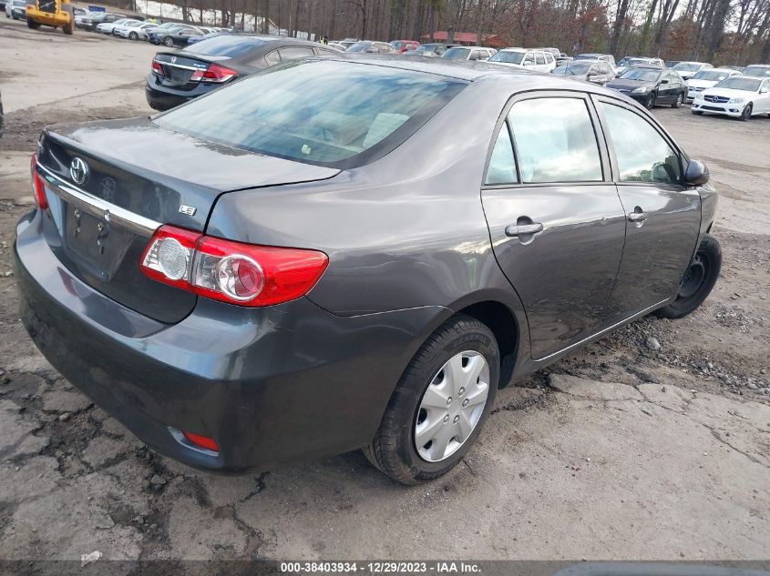 2011 Toyota Corolla Le VIN: JTDBU4EE0BJ100007 Lot: 38403934