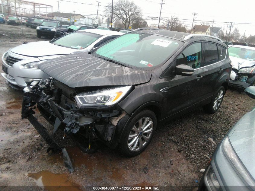 2017 Ford Escape Titanium VIN: 1FMCU9J94HUD86599 Lot: 38403977