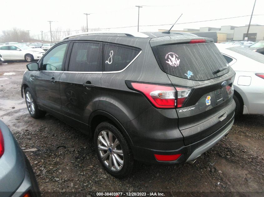 2017 Ford Escape Titanium VIN: 1FMCU9J94HUD86599 Lot: 38403977