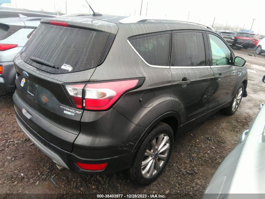 2017 Ford Escape Titanium VIN: 1FMCU9J94HUD86599 Lot: 38403977