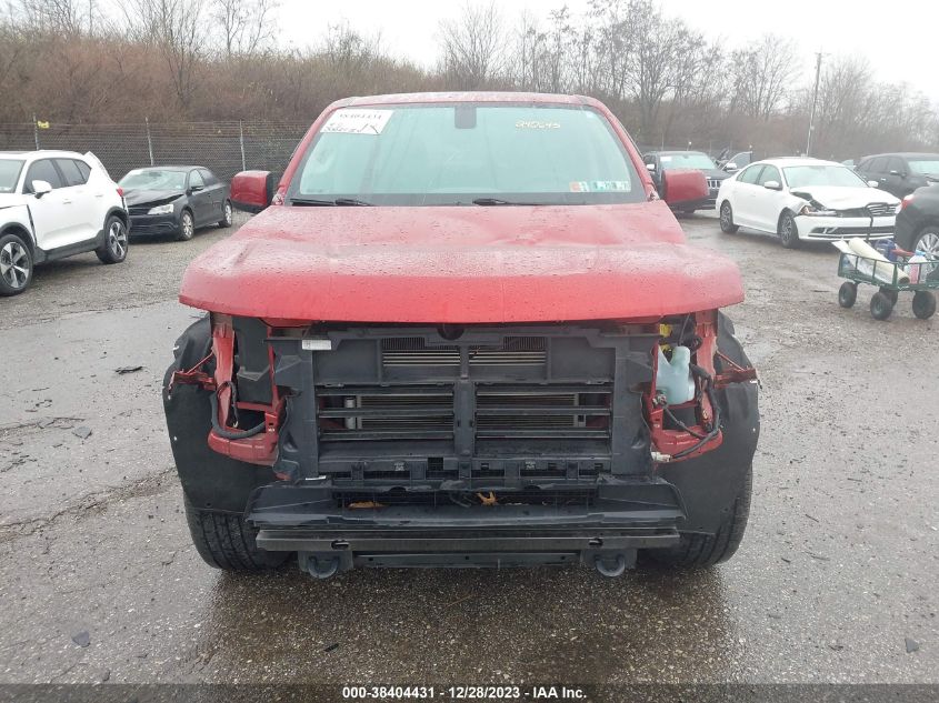 2021 Chevrolet Colorado 4Wd Long Box Wt VIN: 1GCGTBEN8M1240645 Lot: 38404431