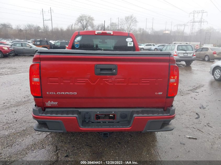 2021 Chevrolet Colorado 4Wd Long Box Wt VIN: 1GCGTBEN8M1240645 Lot: 38404431