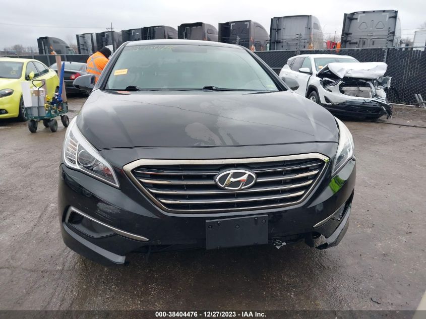 2016 Hyundai Sonata Se VIN: 5NPE24AF2GH316605 Lot: 38404476