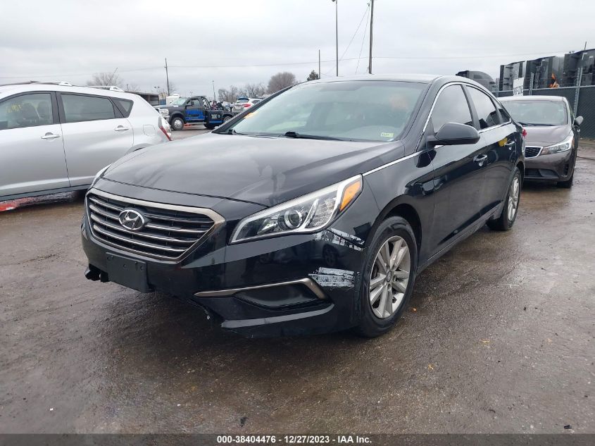 2016 Hyundai Sonata Se VIN: 5NPE24AF2GH316605 Lot: 38404476