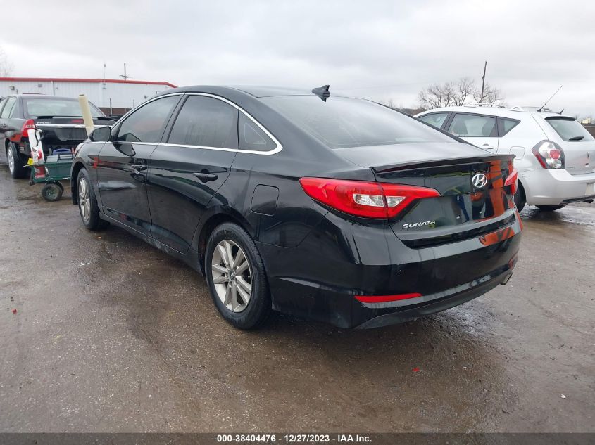 2016 Hyundai Sonata Se VIN: 5NPE24AF2GH316605 Lot: 38404476