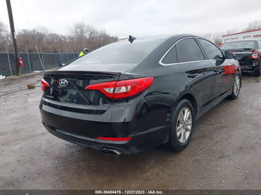 2016 Hyundai Sonata Se VIN: 5NPE24AF2GH316605 Lot: 38404476