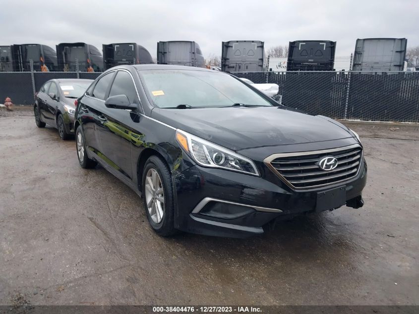 2016 Hyundai Sonata Se VIN: 5NPE24AF2GH316605 Lot: 38404476