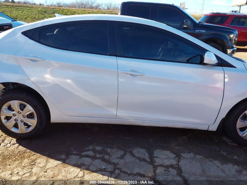 5NPDH4AE2GH721204 2016 Hyundai Elantra Se