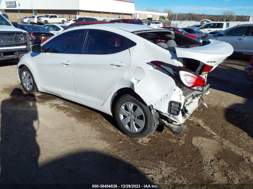 5NPDH4AE2GH721204 2016 Hyundai Elantra Se