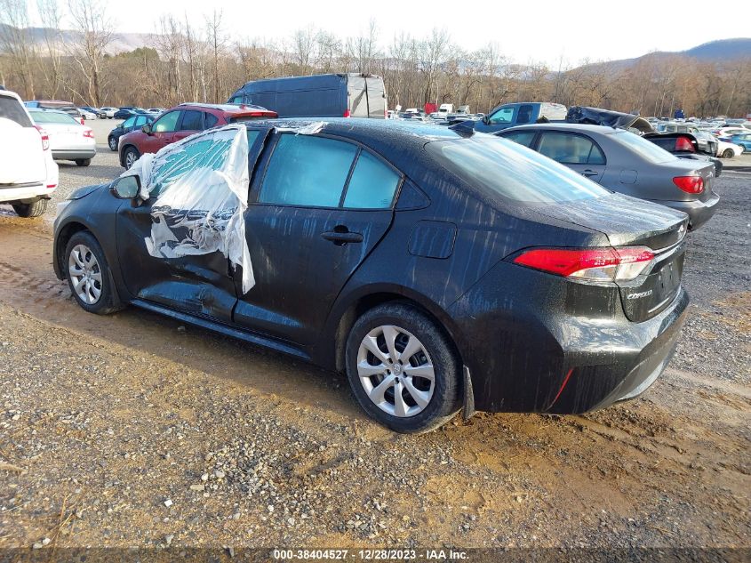 2021 Toyota Corolla Le VIN: 5YFEPMAE8MP221389 Lot: 38404527