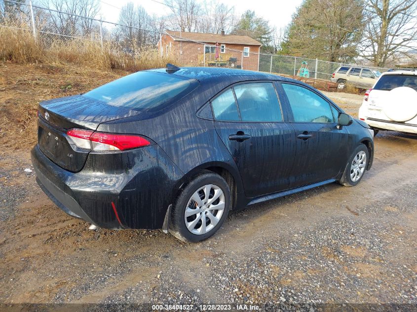 5YFEPMAE8MP221389 2021 Toyota Corolla Le