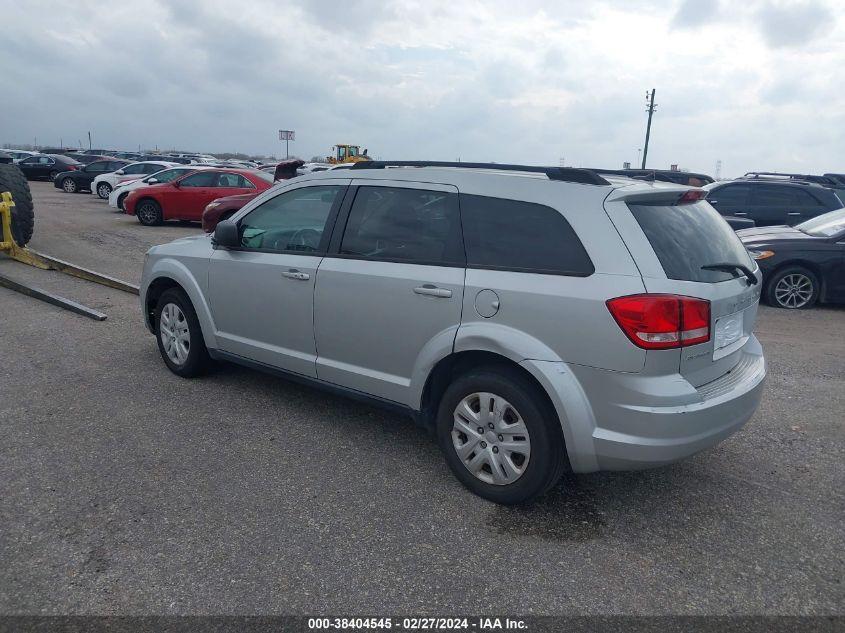 2014 Dodge Journey Se VIN: 3C4PDCAB1ET170544 Lot: 38404545