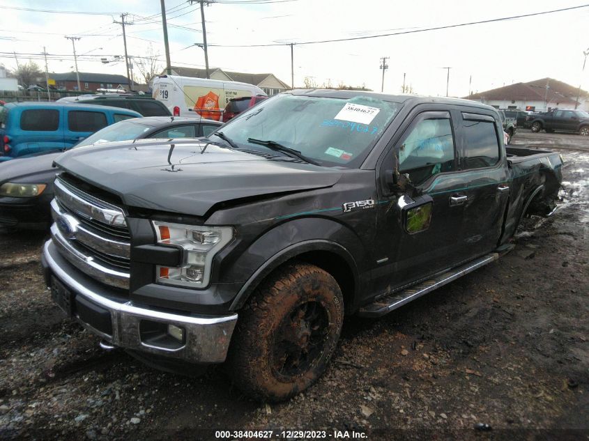 2016 Ford F-150 Lariat VIN: 1FTFW1EG0GFC31931 Lot: 38404627