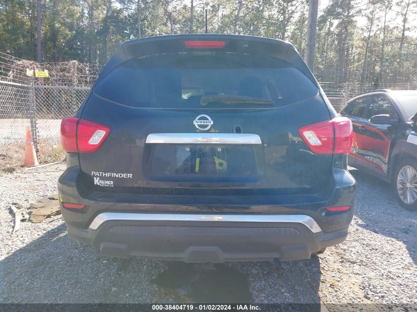 2017 Nissan Pathfinder S VIN: 5N1DR2MN1HC678853 Lot: 38404719