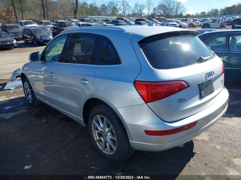 2011 Audi Q5 2.0T Premium VIN: WA1CFAFP5BA037090 Lot: 38404772