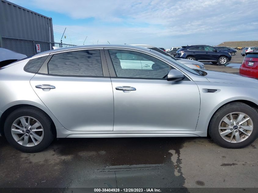 2017 Kia Optima Lx VIN: 5XXGT4L31HG134321 Lot: 38404928