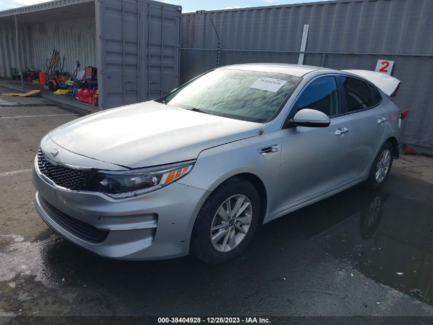 2017 Kia Optima Lx VIN: 5XXGT4L31HG134321 Lot: 38404928