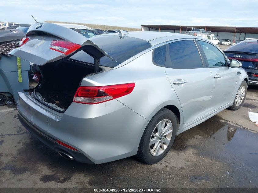 2017 Kia Optima Lx VIN: 5XXGT4L31HG134321 Lot: 38404928