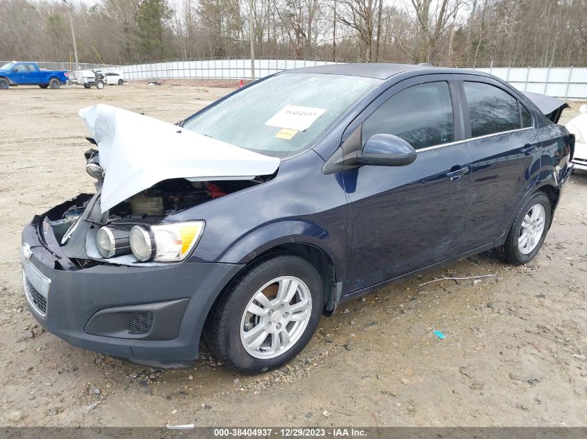 2016 Chevrolet Sonic Lt Auto VIN: 1G1JC5SHXG4126356 Lot: 38404937