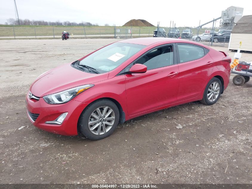 2015 Hyundai Elantra Se (Ulsan Plant) VIN: KMHDH4AE5FU277770 Lot: 38404997