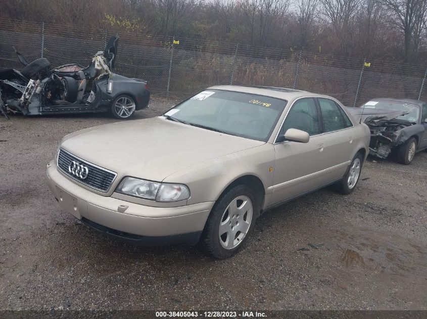 1999 Audi A8 VIN: WAUBG34D6XN001148 Lot: 38405043