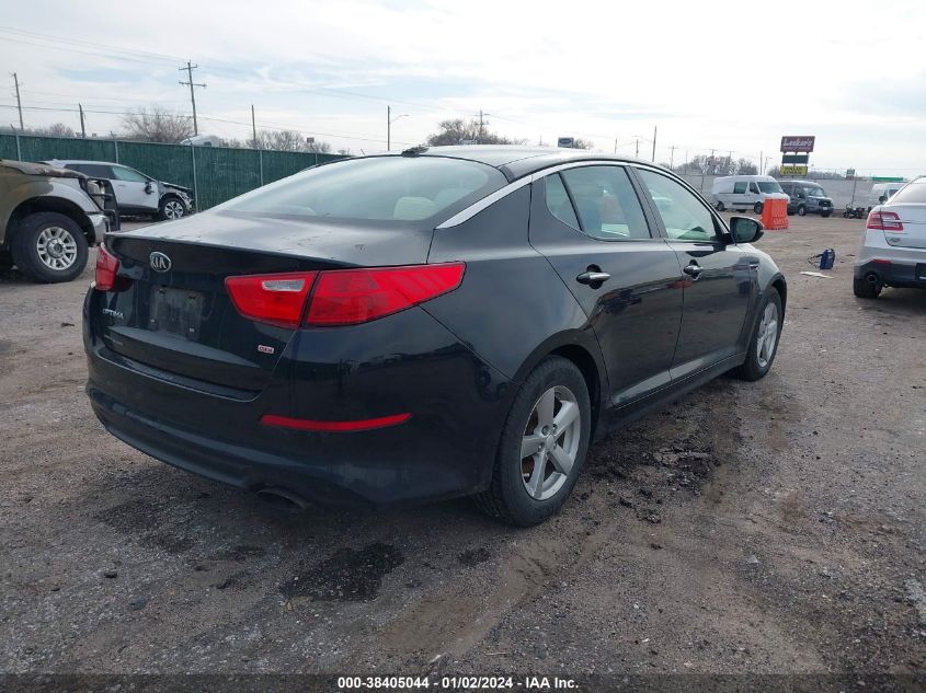 5XXGM4A77EG291978 2014 Kia Optima Lx