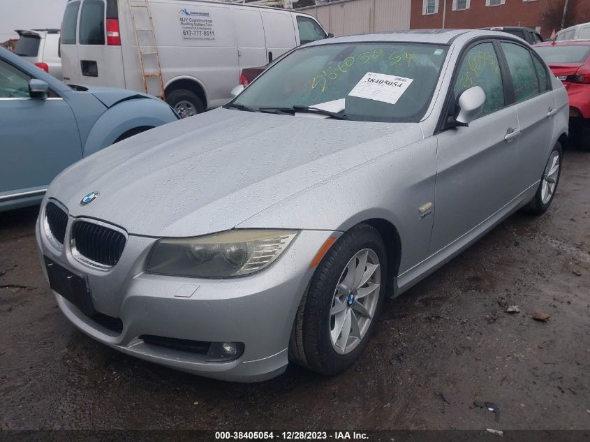 2010 BMW 328I xDrive VIN: WBAPK5C58AA648952 Lot: 38405054