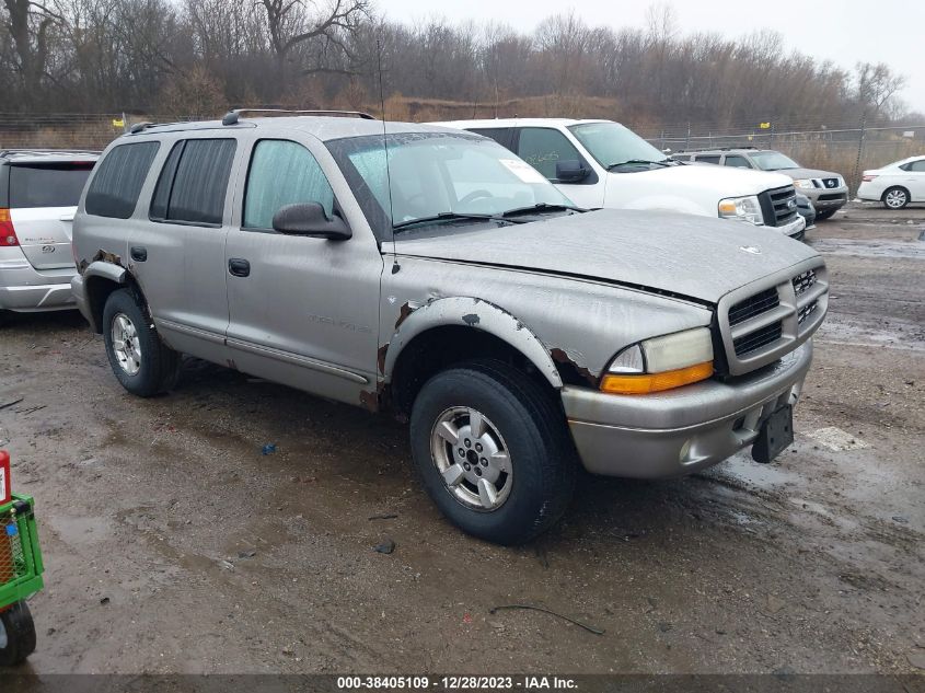 2001 Dodge Durango R/T VIN: 1B4HS28Z81F504836 Lot: 38405109