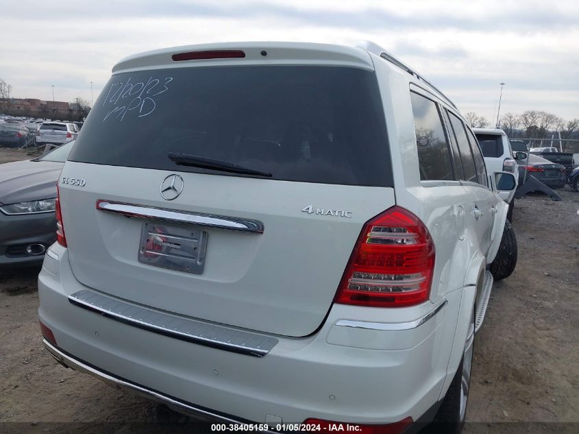 4JGBF8GE8AA600988 2010 Mercedes-Benz Gl 550 4Matic