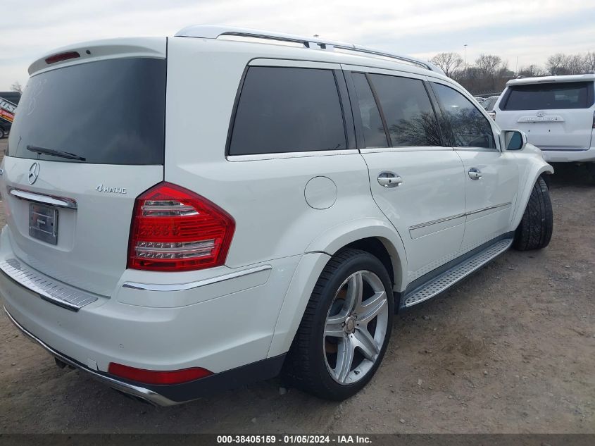 4JGBF8GE8AA600988 2010 Mercedes-Benz Gl 550 4Matic