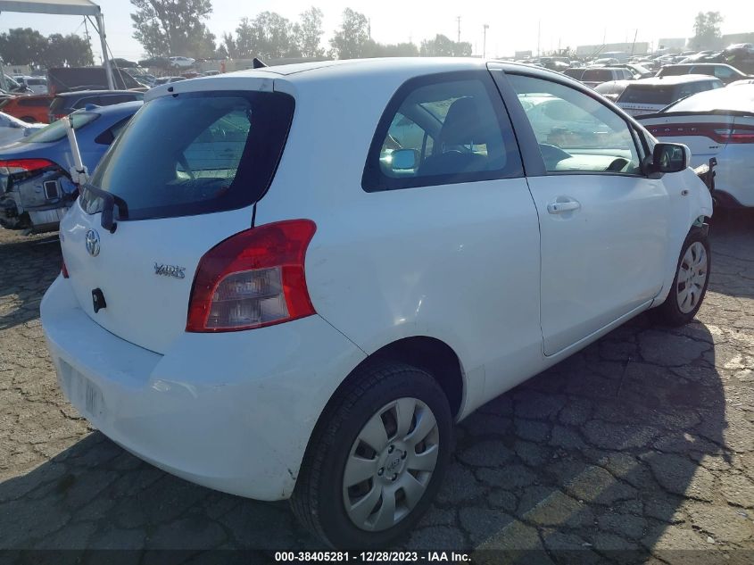 2008 Toyota Yaris VIN: JTDJT923785191373 Lot: 38405281