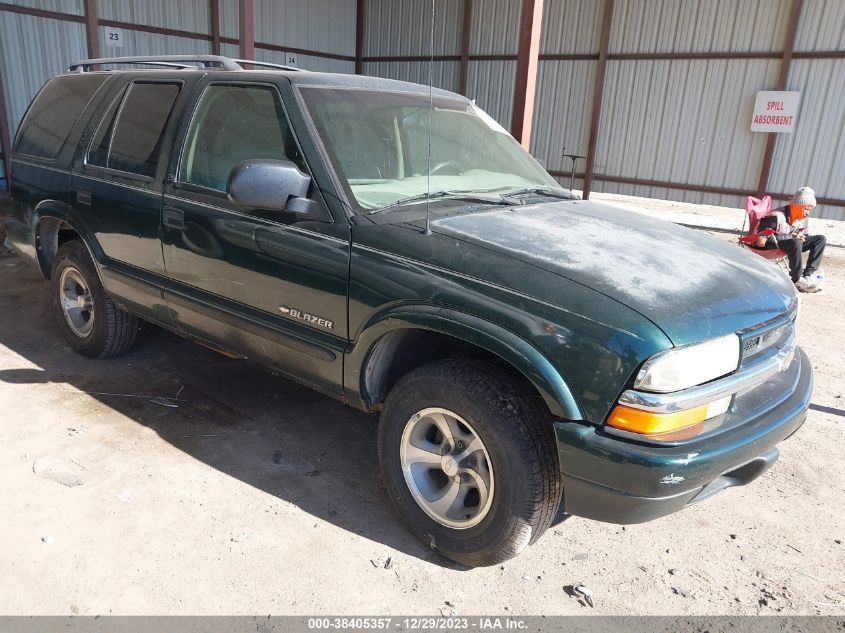 2002 Chevrolet Blazer Ls VIN: 1GNCS13W72K141255 Lot: 38405357