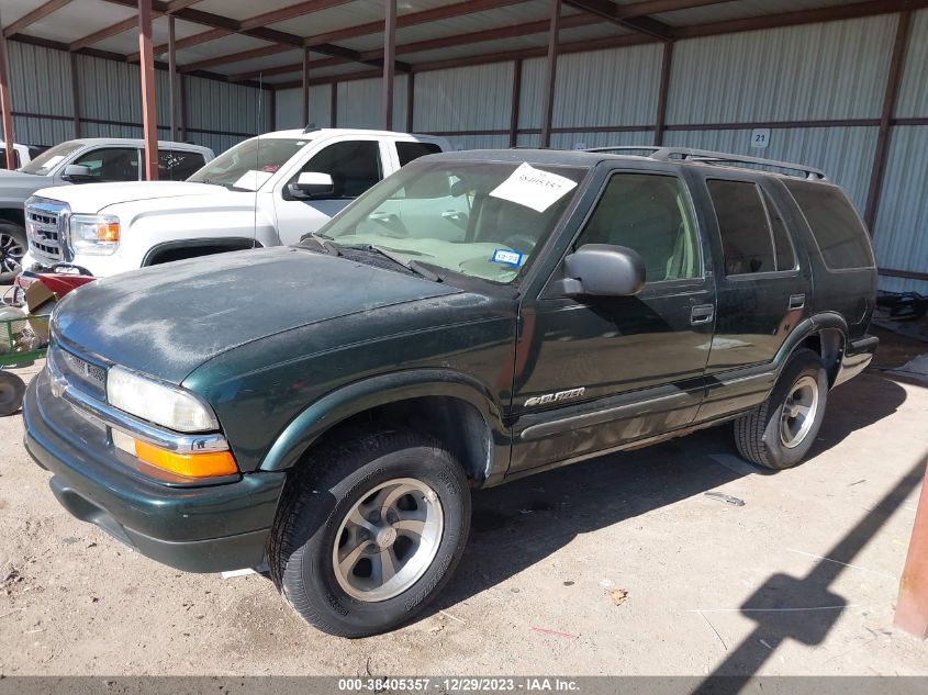 2002 Chevrolet Blazer Ls VIN: 1GNCS13W72K141255 Lot: 38405357