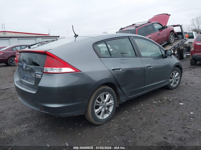 2010 Honda Insight Ex VIN: JHMZE2H72AS015724 Lot: 38405638