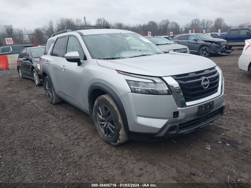 5N1DR3BC5NC244387 2022 Nissan Pathfinder Sv 4Wd