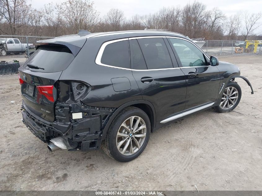 2019 BMW X3 xDrive30I VIN: 5UXTR9C59KLR11118 Lot: 38405743