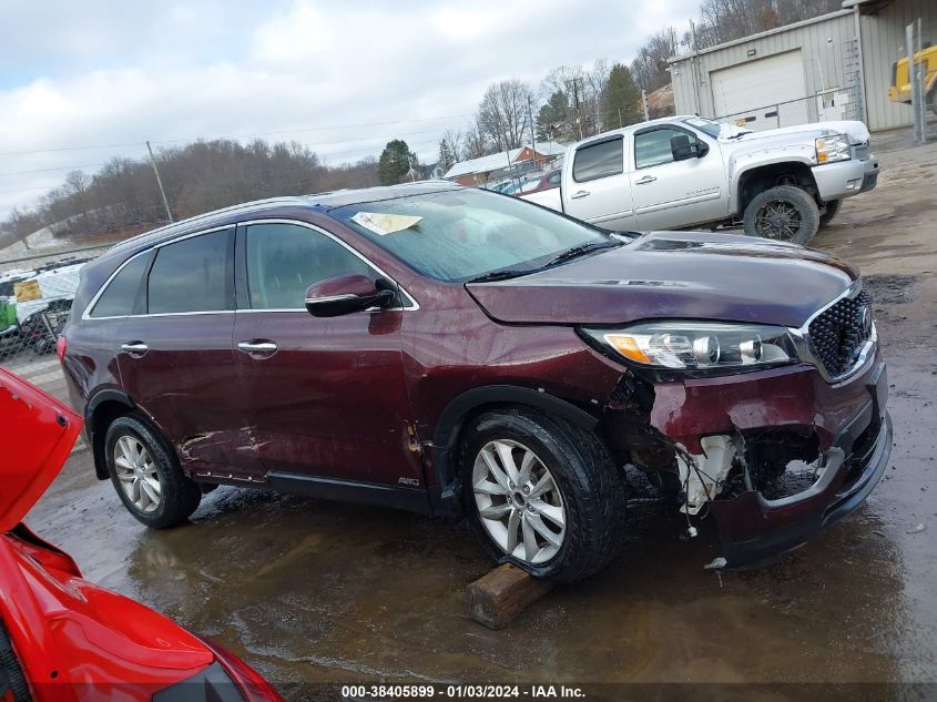 2016 Kia Sorento 2.4L Lx VIN: 5XYPGDA33GG125542 Lot: 38405899