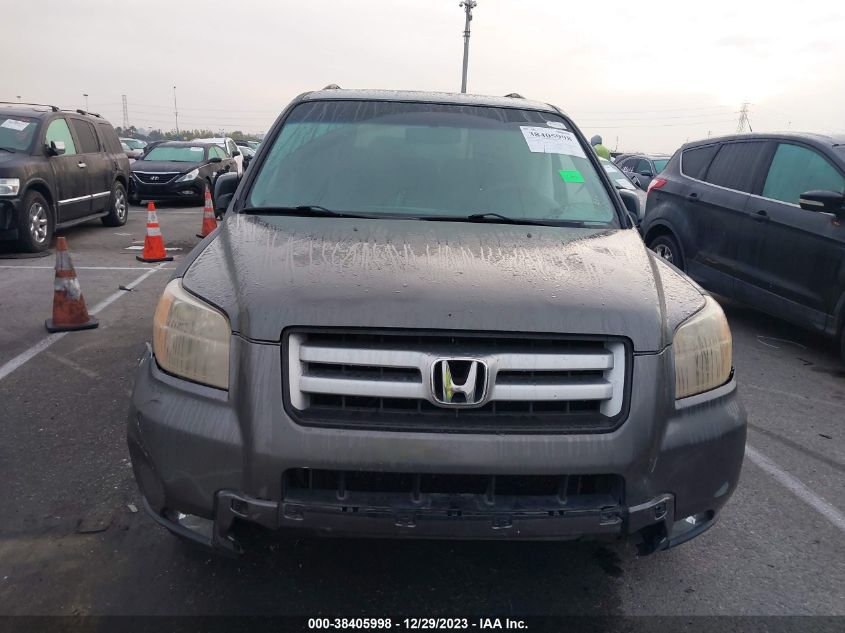 2HKYF18577H505523 2007 Honda Pilot Ex-L