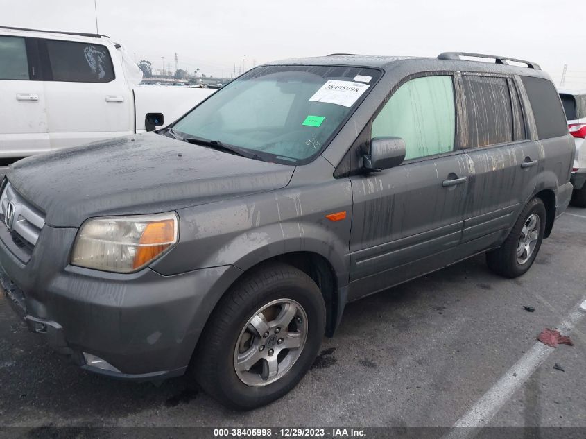 2HKYF18577H505523 2007 Honda Pilot Ex-L