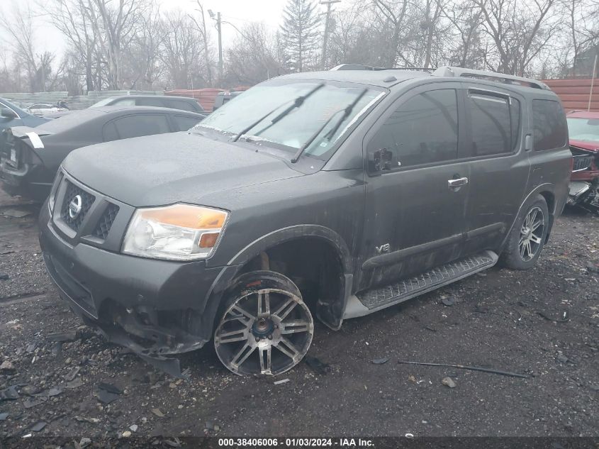 5N1AA08DX8N629736 2008 Nissan Armada Se